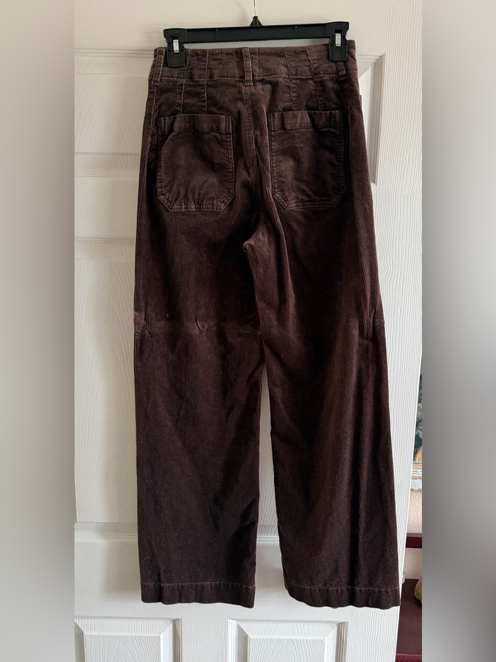 Maeve collete Dark Brown Corduroy Relaxed Jeans - Picture 3 of 4